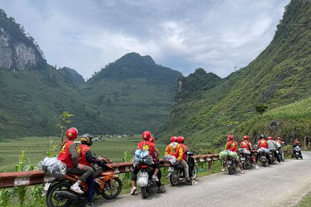 Motorbike 1 Day Off The Beaten Track, Hidden Villages, rice field