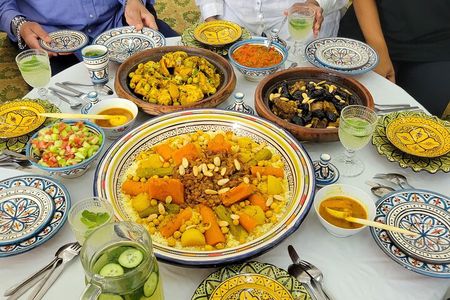 Cook Moroccan Food & Try on Traditional Clothes like a local
