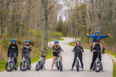 Cave Point Fat Tire E-Bike Tour