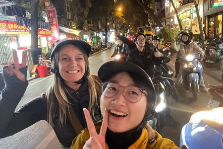 Scooter tour & Tasting Adventure - Hanoi 4 hours