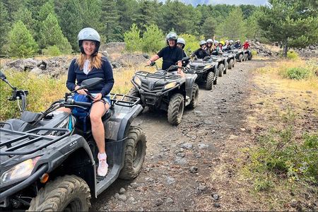 Quad excursion on Etna