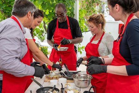 Cooking Class and Wine Tasting in Santorini 