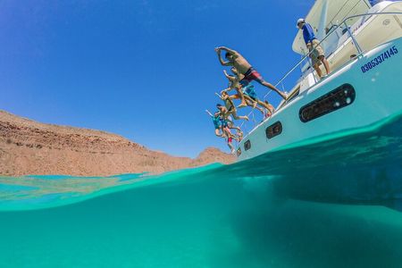 Multimillion Yacht Cruise Sunset Snorkel whale watch Hotel PICKUP