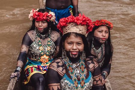 Embera Village Waterfalls and Alajuela Lake with Lunch Included