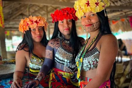 Embera Village Waterfalls and Alajuela Lake with Lunch Included