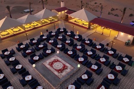 Private VIP Desert Safari with Barbecue Dinner 5 Star Camp