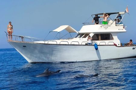PRIVATE! | Full Day Charter Boat Trip| Up to 14 | Snorkeling and Islands tour