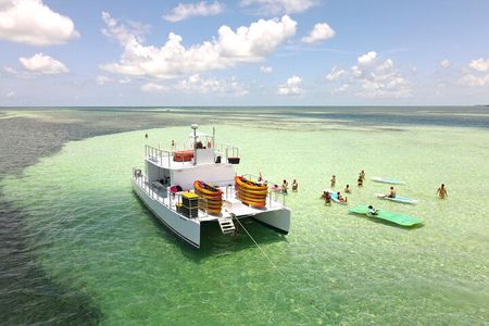 Key West Sandbar Charter With Kayak Tour: Includes Lunch & Drinks