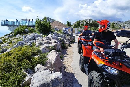  Quad Tour to skywalk biokovo Makarska by Amigos