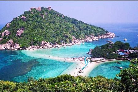 Koh Tao and Koh Nang Yuan Snorkel Tour via Speedboat from Samui