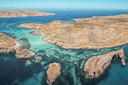 Private Boat charter to Crystal & Blue Lagoon, Caves & Comino