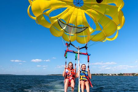 Parasailing in Newport, Rhode Island