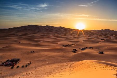 Abu Dhabi Sunrise Desert Safari & Authentic Bedouin Coffee