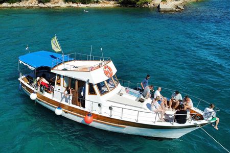 Private whole day Kornati National Park Boat Tour and snorkeling