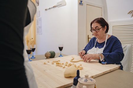 Polignano : Typical Cooking Class with Aperitif and wine included