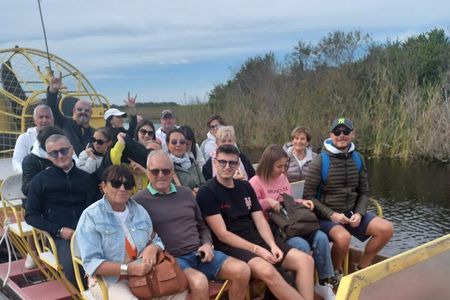 Everglades Eco Airboat Tour with Luxury Transportation