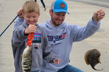Gone Fishing 2-Hour Guided Pier Fishing Excursion for All Ages! 