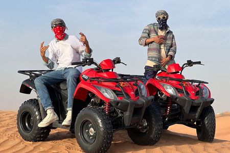 Dubai Desert Safari with Adventure Quad Bike and Buggy Ride