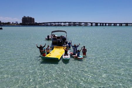 Private Crab Island Charter with Inflatables 