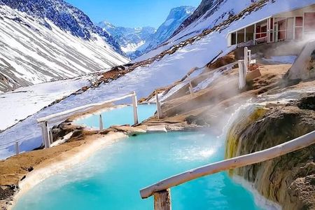 Day Trip Cajón del Maipo Embalse del Yeso Hot Springs Adventure