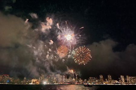 Waikiki Friday Night Fireworks Boat Cruise