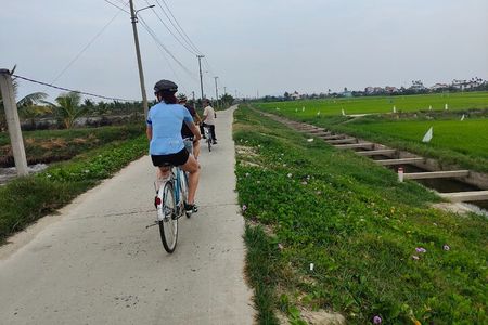 Hoi An Half-Day Bicycle Tour: Visit Herb Village, Row Basket Boat