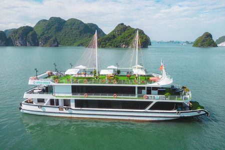 Apollo Premium Cruise 5 Star Buffet Luxury Day Trip in Halong Bay