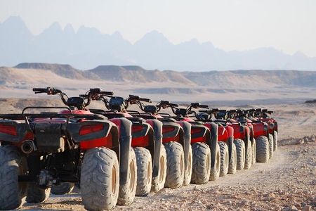 Dinner Party Super Safari Jeep, Quad & Camel Ride at Marsa Alam