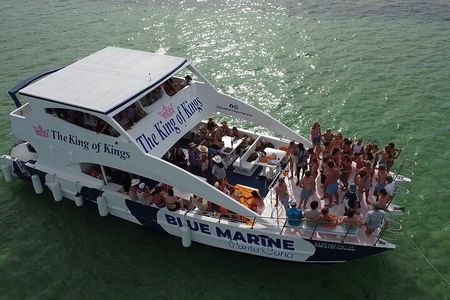 Sosua Party Boat - Snorkeling + Snack +BBQ Food and Drinks