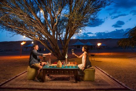 Luxury Dinner and Camel Ride in Agafay Desert