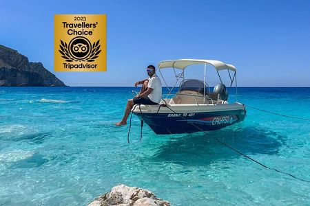 Zakynthos Private Boat: Keri Caves, Mizitres, Cave of Love (max5)