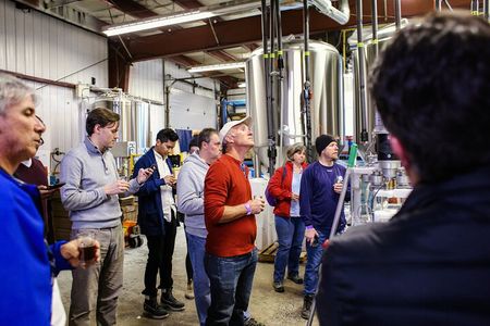 Private Behind the Scenes Brewery tour by bus - 15 or more