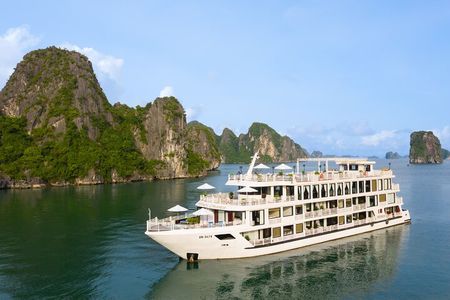 Best Luxury Hermes Cruise to Halong Bay 2 Days 1 Night from HANOI