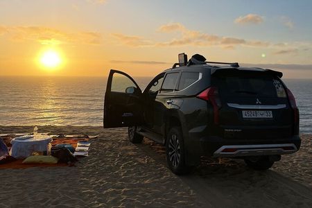 Sunset Sandboarding & Mint Tea in Timlaline Dunes 