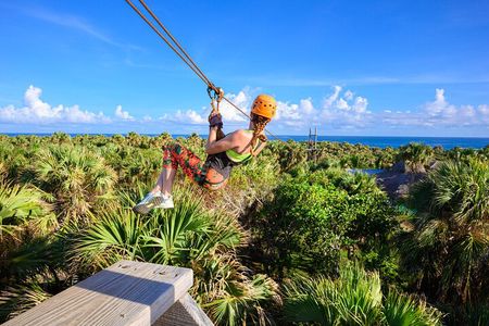 Ocean Zipline Adventure in Puerto Plata at Coconut Cove Beach