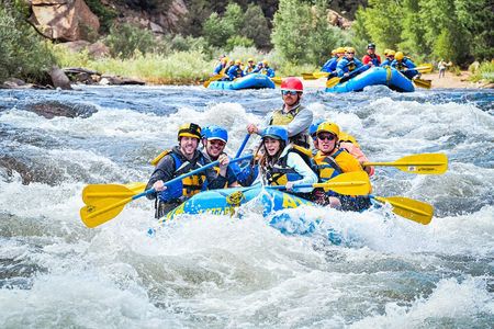 Browns Canyon Rafting + Mountaintop Zipline