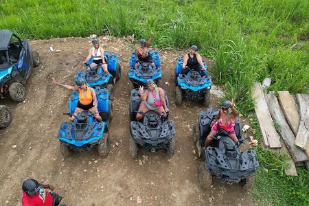 ATV Jungle Ride, Zipline and Ricks Cafe from Montego Bay