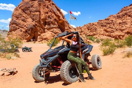 Single Seater UTV Valley of Fire Tour Most Scenic ATV Las Vegas