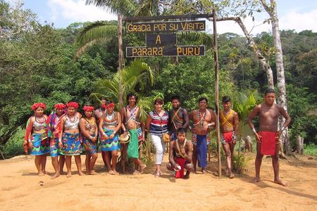 Wildlife boat tour at Gatun Lake and Embera Indian Village