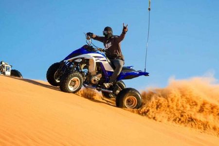 VIP Quad Biking and Camel Riding in Riyadh Red Sand Dunes