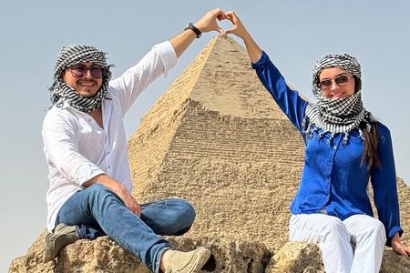 Pyramids of Giza with Pickup and Drop Off Included