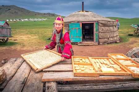 Mongolian Nomadic Showcase with A Day Trip into Traditional Life 