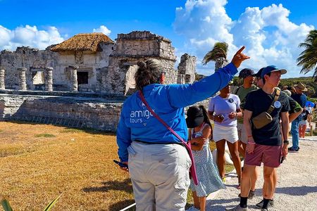 Tulum & Coba with Cenote, Cave Snorkeling, Lunch & Tastings