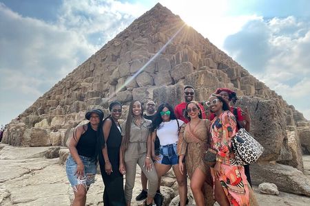 All inclusive Pyramids of Giza Entry ticket area & inside 