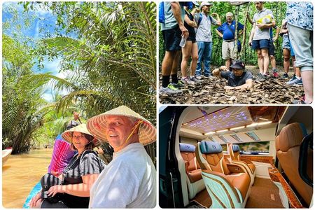 From HCM: Premium Cu Chi Tunnels and Mekong Delta Full-Day Tour