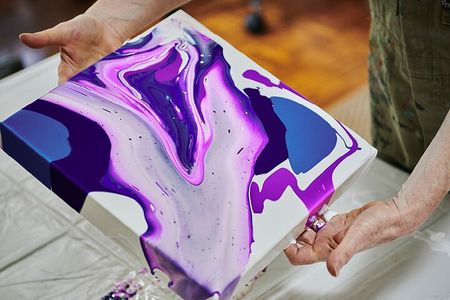 Adventures in Abstract Paint Pouring 
