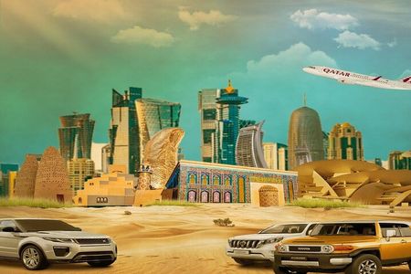 Doha Delights City Tour with Desert Safari and Inland Sea Visit