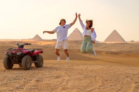 Giza Pyramids Sunset Tour with ATV Quad Bike Ride 
