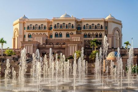 Abu Dhabi City Tour, Grand Mosque, Emirates Palace And The Louvre