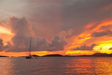 Private Sunset Snorkeling Cruise from St. John or St. Thomas